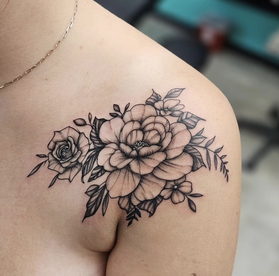 Lotus Tattoo Design #6